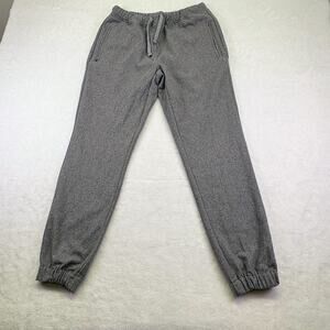 Unyforme Wool Drawstring Jogger Pants Gray Men's Size S (28x28)